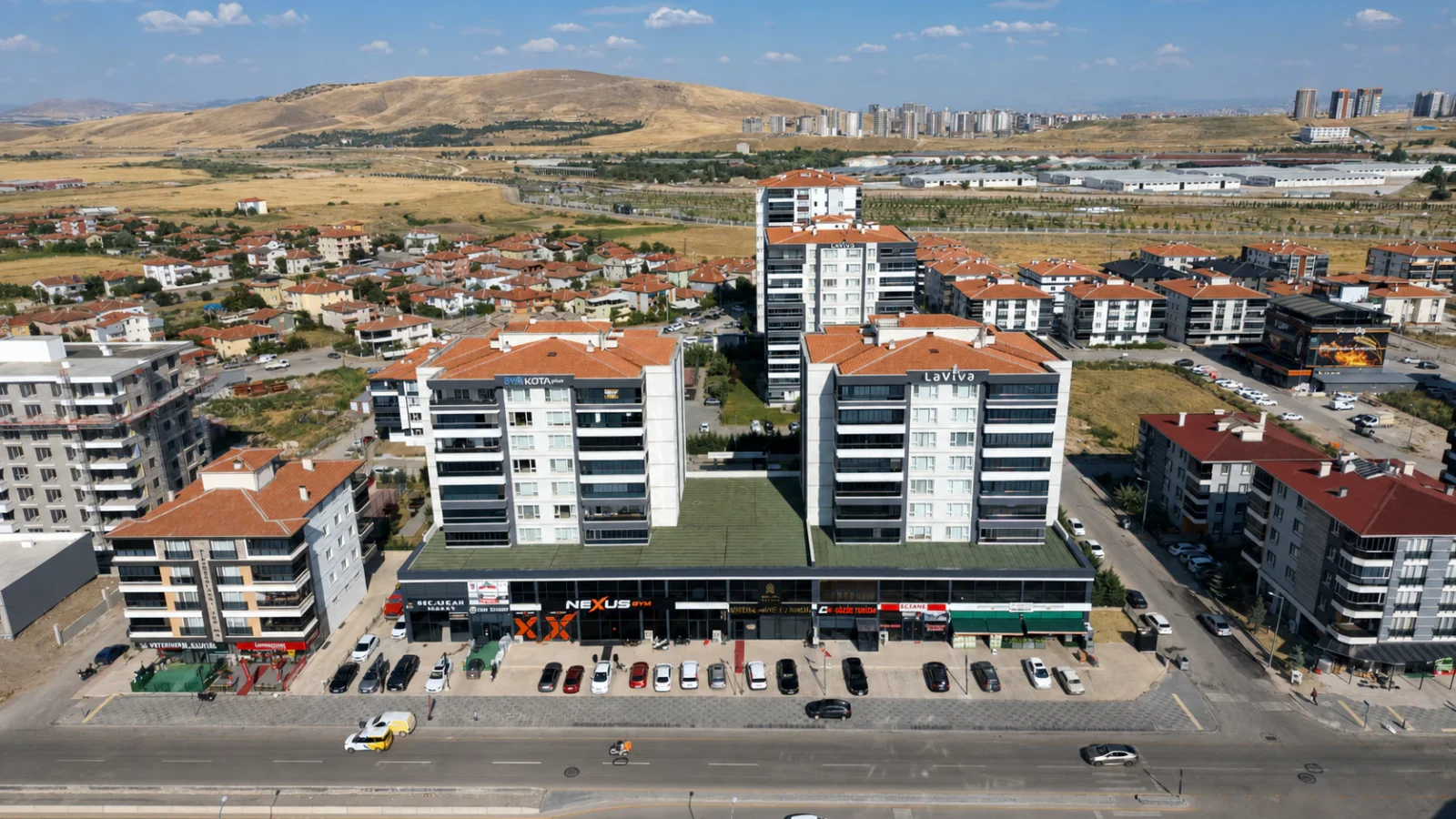 Laviva 2 — Projenin gerçek drone fotoğrafları.